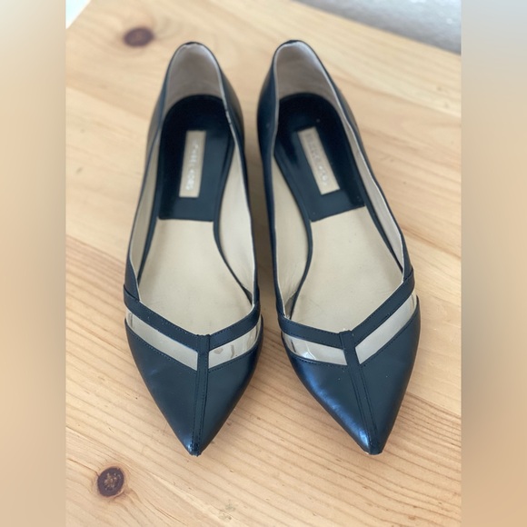 Michael Kors pointy toe genuine leather flats - Picture 1 of 8